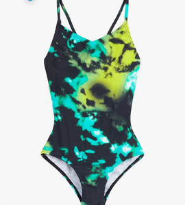 lot 4355 image: Kanu Surf Girls Hurricane Beach Sport UPF 50 One Piece Swimsuit 14 - Retail $20