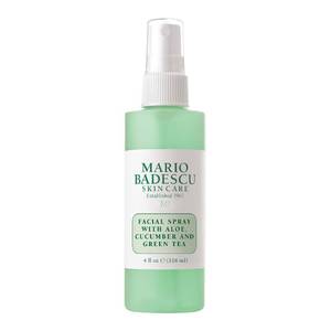 lot 4357 image: Mario Badescu Facial Spray with Aloe, Cucumber and Green Tea for All Skin Types  Face Mist that Hydrates & Invigorates  4 FL OZ - Retail $8