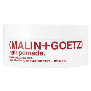 lot 4377 image: MALINGOETZ Hair Pomade  Firm Hold Styling for Volume, Shape & Texture  Beeswax, Meadowfoam, Cannabis & Soybean Oils  Tames Flyaways  Smooths Ends  Vegetarian  Cruelty-Free (2 oz) - Retail $26