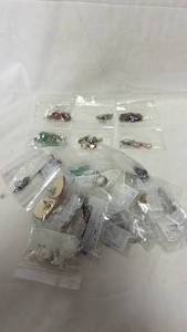 lot 8 image: Mixed Costume Jewelry Lot - Earrings & Charms
