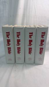 lot 42 image: The Holy Bible NIV Complete Audio Cassette Set - New International Version