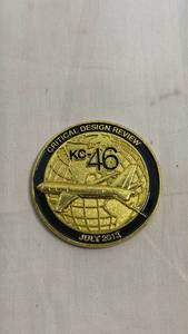 lot 55 image: Boeing KC-46 Critical Design Review & First Factory Load Challenge Coin 2013