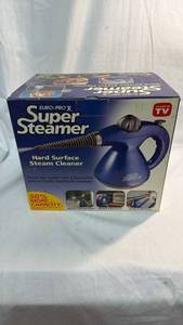 lot 72 image: Euro-Pro Super Steamer Hard Surface Steam Cleaner