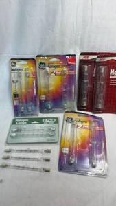 lot 100 image: GE Edison Halogen 300W Bulb Lot - GE & ACE Brand Mixed Pack