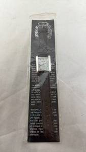 lot 123 image: Eiger Typ J431 Tank-Style Wristwatch with Brown Leather Strap