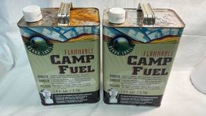 lot 139 image: Ozark Trail Flammable Camp Fuel 1 Gallon Cans - Set of 2