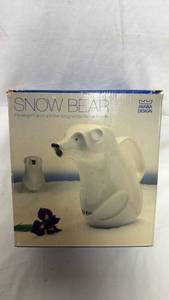 lot 168 image: Arabia Finland Snow Bear Ceramic Pitcher by Richard Lindh