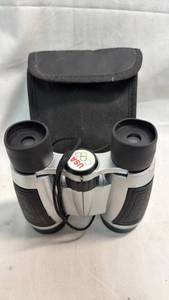 lot 186 image: USA Olympic Compact Binoculars with Carrying Case