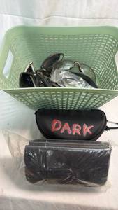 lot 211 image: Mixed Lot of Sunglasses and Safety Eyewear with Cases