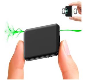 16G Double-Sided Magnetic Voice Activated Recorder, Audio Recorder AI Smart Noise Reduction, MP3 & USB-C Digital Voice Recorder, 100H Continuous Recording Device for Meetings/Interviews - Retail: $60