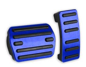 lot 569 image: LEXLEY 2PCS Anti-Slip Aluminum Brake Gas Pedal Pads,Auto No Drilling Accelerator Pedal Covers Only for Ford 2022 2023 2024 2025 2026 Maverick- - Retail $0
