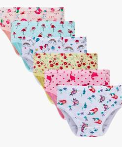 lot 593 image: Winging Day Girls Pure Cotton Panties Soft Underwear Size 14 - Retail $0