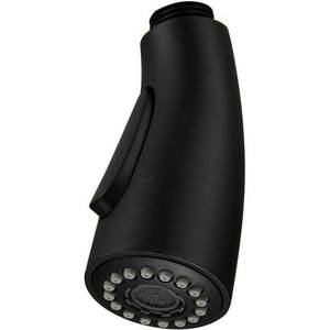 lot 671 image: Kitchen Faucet Head Replacement Kitchen Sink Faucet Head Parts Pull Down Faucet Arc Sprayer Pull Out Faucet Spray Head Attachment Kitchen Faucets Nozzle replacement Matte Black - Retail $13