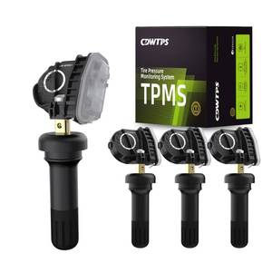 lot 672 image: CDWTPS TPMS Sensor Ford,Set of 4 315MHZ Tire Pressure Monitor Sensors Fit for Ford F-150 Bronco Edge Escape Ranger Flex Mustang Explorer Fusion Lincoln MKS MKX Nautilus Navigator Replaces# F2GZ1A189A - Retail $27