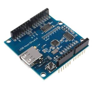 lot 697 image: USB Host Shield Compatible for Arduino MEGA 2560 1280 Support Google Android ADK & USB HUB Function - Retail $18