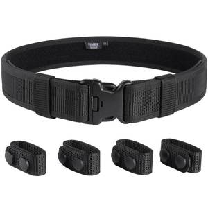 lot 701 image: VISMIX Duty Blet, 2 Security Nylon Duty Belts Law Enforcement with 4 Belt Keepers - Retail $29