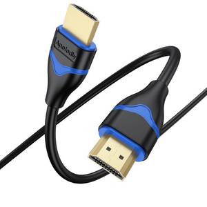 lot 21291 image: 4K HDMI Cable 4FT, High Speed HDMI 2.0 Cable 4 Foot Ultra HD HDMI to HDMI Cord 4K60Hz, 2K144Hz, 1080P240Hz, HDR, 3D, HDCP2.2, ARC for Monitor, Roku TV, PS4PS5, Laptop, HDTV, Xbox, Switch