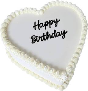 lot 21470 image: Happy Birthday Cake Topper, Black Acrylic Script Birthday Cake Decoration for Birthday Party, Cake Decor for Women Girls Dessert Table (happy birthday)