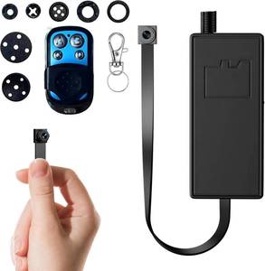 lot 21472 image: Mini Camera DIY Module - Full HD 1080P Tiny Video Cameras - Small Security Cam for Home & Nanny Use - No WiFi Needed