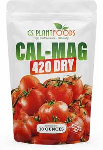 lot 21478 image: GS Plant Foods Cal-Mag 420 Dry Super Concentrate, Makes 420 Gallons of Nutrient Solution, 18 Ounces, CalciumMagnesium Fertilizer