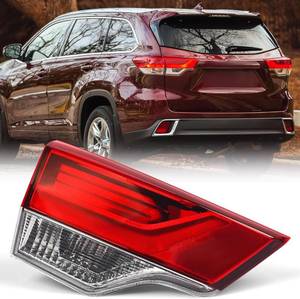 lot 21509 image: Huray Left Inner Tail Light for Toyota Highlander 2017-2019 Driver Side LED Taillight Lamp Assembly Replacement for TO2802139 815900E120