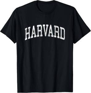 lot 21652 image: Harvard Massachusetts MA Vintage Athletic Sports Design T-Shirt Size Medium