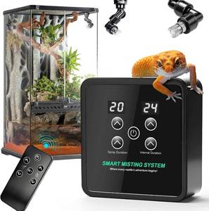 lot 21702 image: Reptile Mister Humidifier Reptile Mister System with Timer Auto Terrarium Misting System Reptile Fogger for Chameleons, Snakes, Frogs, Lizards & Turtles