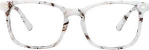 lot 21784 image: Vintage Square Progressive Multifocal Presbyopic Glasses, Blue Light Blocking Glasses for Men Women Readers (Marble, 0.502.75 Magnification)