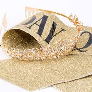 lot 21786 image: Amazon.com COCIDE Birthday Queen Sash & Rhinestone Tiara ...