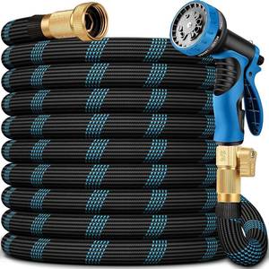 lot 21279 image: Garden Hose 100 ft, 2026 Upgraded Lightweight Garden Hoses,Ultra Durable & Flexible Water Hose,All-Weather Kink-Free Garden Hose,Sturdy,Abrasion Resistant Garden Hoses Pipes for Yard,Lawn,Outdoor