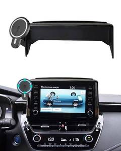 lot 283 image: PZK Car Phone Mount for 2019-2025 2026 Toyota CorollaCorolla HatchbackCorolla Cross 2022-2025 2026 Accessories 8-inch Screen Magnetic 15W Fast Wireless Charging Car Phone Holder Not Affect Vent - Retail $36