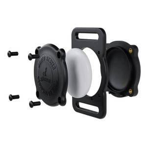 lot 361 image: S�KER IP68 Waterproof The Safest AirTag Dog Collar Holder, Dustproof, Ultra-Durable, Fits Up to 1.5 Collars  Will Not Damage Your Collar  Perfect Way to GPS Track Your Dog  Designed in Montreal - Retail $10