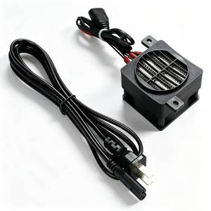 lot 369 image: PTC Fan Heater with Power Cord 600W 110V Electric Ceramic Energy Saving Constant Temperature Thermistor Insulation Air Heater Fast Heating, PTCYIDU - Retail $32