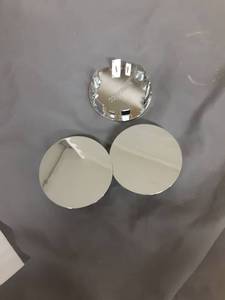 lot 390 image: 2.4Inch 62MM Wheel Center Caps, Pack of 3 (Chrome, Outer 62MM, Inner 56MM, Easy DIY Installation) - Retail $108