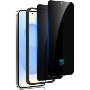 lot 410 image: WYQLTD 2 Pack for Samsung Galaxy S25 Plus Privacy Screen Protector Tempered Glass, Fingerprint Unlocking, 25° Anti Spy, Full Coverage, Case Friendly, Easy Installation, Compatible with Galaxy S25 - Retail $10