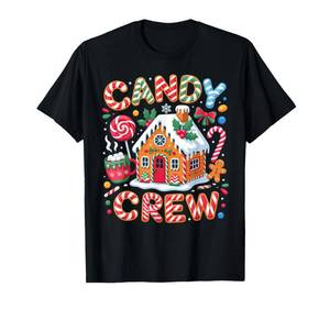 lot 457 image: BLUR NOT BLACK XS Candy Crew Christmas Candy Land Kids Candy Crew Christmas T-Shirt - Retail $18