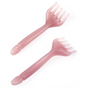 lot 463 image: WY LIGHTING LEVEL One Pack Head Massager Manual Hair Scalp Massager Gua Sha Five Claw Massage Tool Comb Portable Handheld Resin Relax Tool for Fathers Day Mothers Day Gifts (Pink Purple) - Retail $8