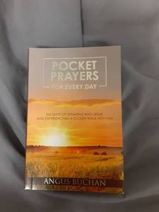 lot 470 image: Pocket Prayers For Every Day by Angus Buchan - Retail $8