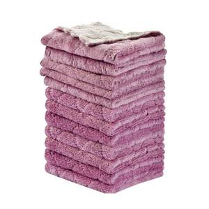 lot 475 image: OstWony 12PCS Kitchen Towels Dish Towels, Multipurpose Reusable Dish Cloths, Double-Sided Microfiber Cleaning Rags for Furniture, Tea, Bowl, 10x 6 inch - Retail $5