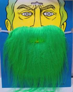 lot 1320 image: Fake Green Costume Beard
