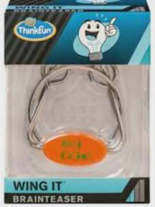 lot 1341 image: ThinkFun Wing It A-Ha Brainteaser Puzzle Level 2 Medium
