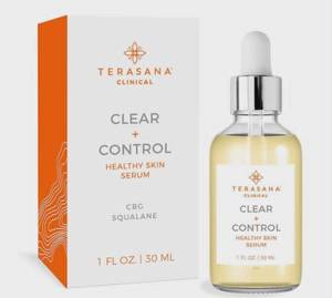 lot 1360 image: Terasana Clinical Clear  Control Healthy Skin Serum 1 fl oz