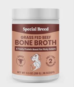 lot 1373 image: Special Breed Grass Fed Beef Bone Broth for Dogs 19oz