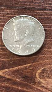 lot 60549 image: 1964 Kennedy Silver Half Dollar