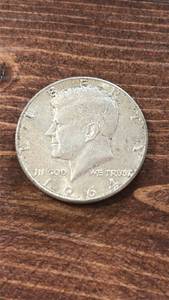 lot 60550 image: 1964 Kennedy Silver Half Dollar
