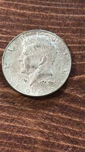 lot 60551 image: 1965 Kennedy Half Dollar Coin