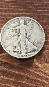 lot 60555 image: 1937-S Walking Liberty Silver Half Dollar
