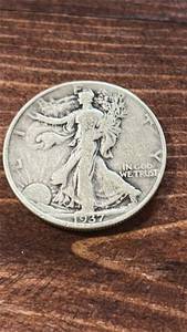 lot 60556 image: 1937 Walking Liberty Silver Half Dollar