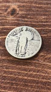 lot 60558 image: 1926 Standing Liberty Silver Quarter