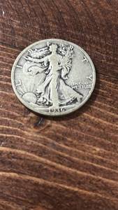 lot 60585 image: 1936 Walking Liberty Silver Half Dollar